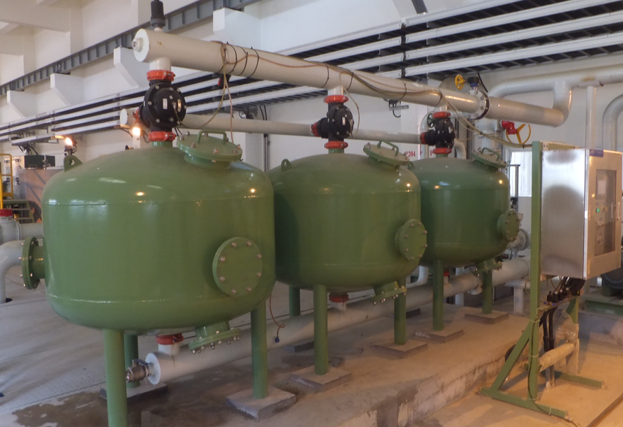 　砂石過濾器應用現場