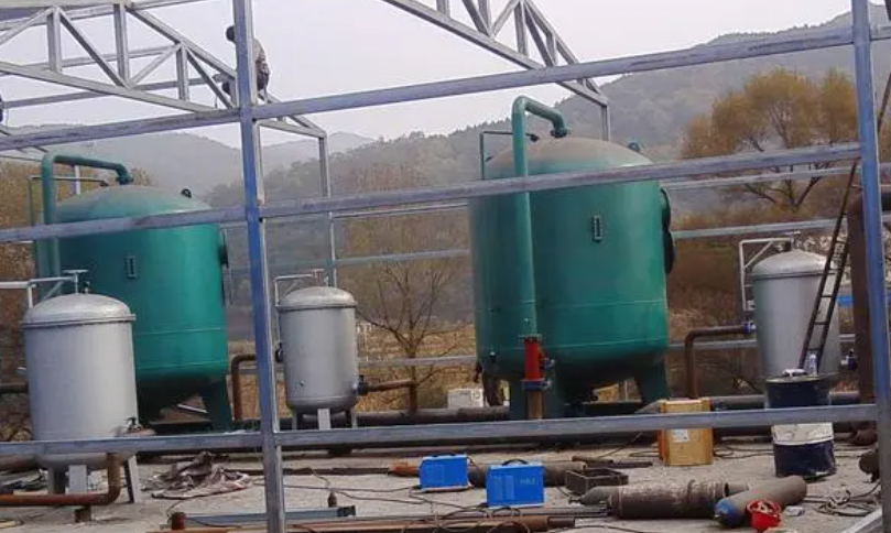 砂石過濾器應用安裝現場