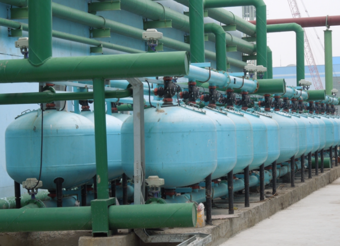 淺層砂過(guò)濾器應(yīng)用現(xiàn)場(chǎng)