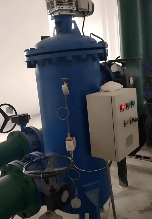 電動刷式自清洗過濾器應用現場 電動刷式自清洗過濾器應用現場