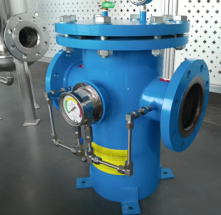 藍式管道過濾器設備